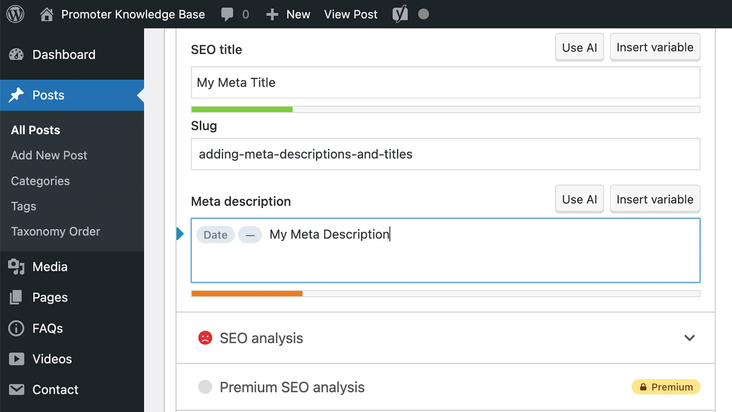adding a meta description adding a meta description