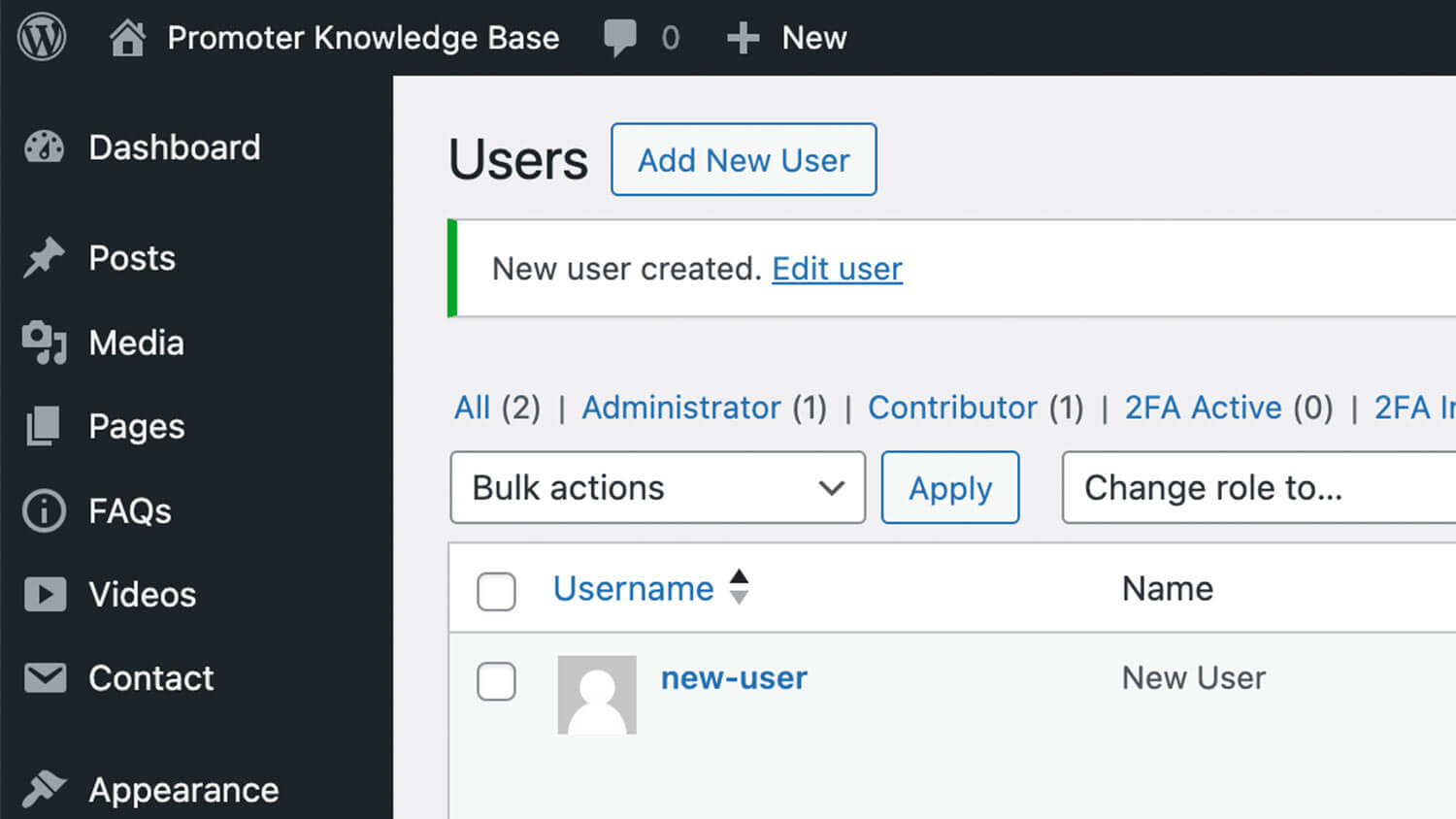 confirmation a new user has been added confirmation a new user has been added