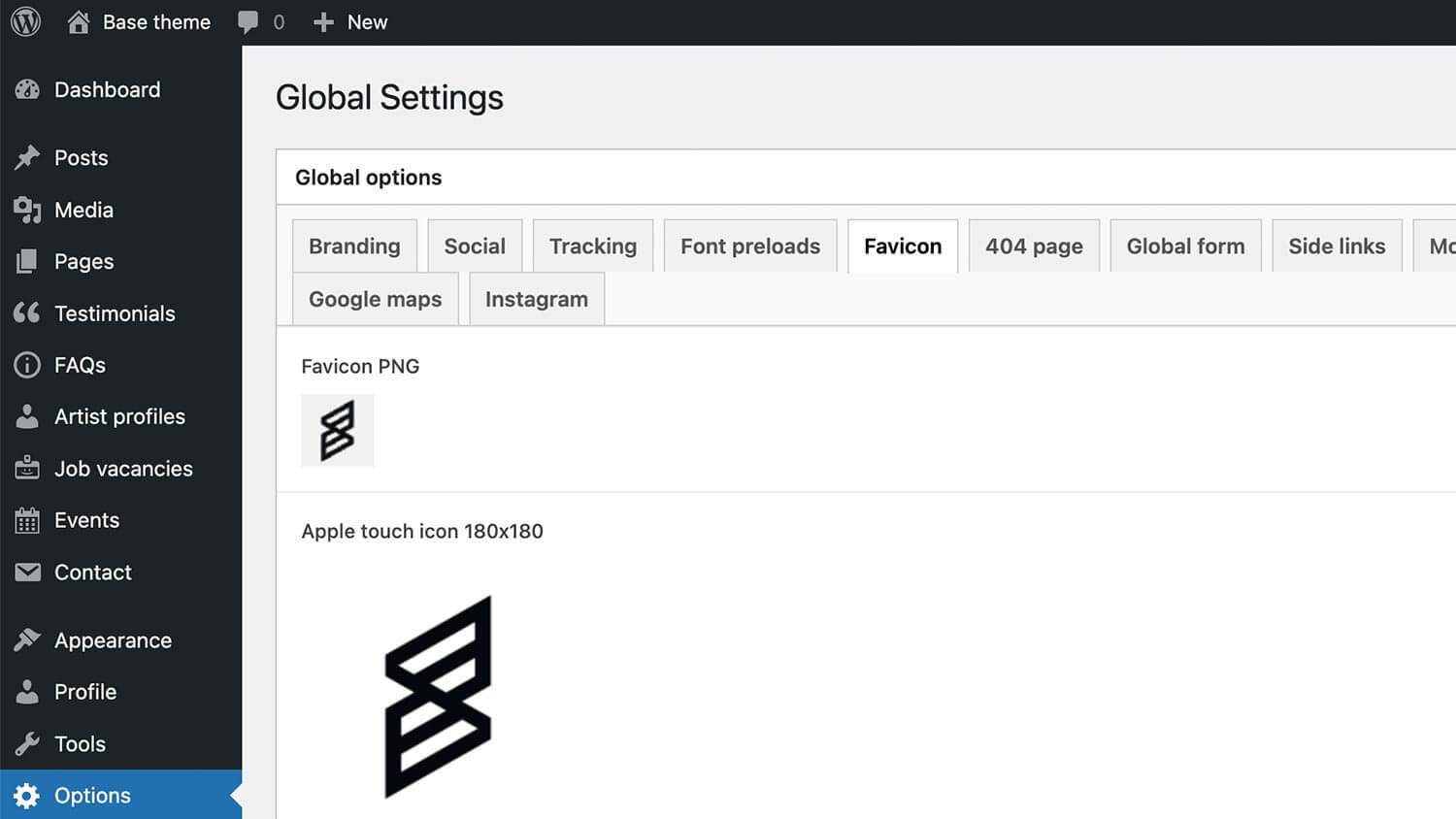 Adding-a-favicon Adding a favicon